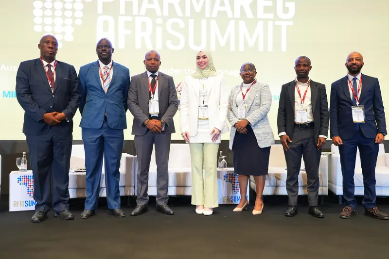 The EARAPA team on stage at PharmaReg AfriSummit